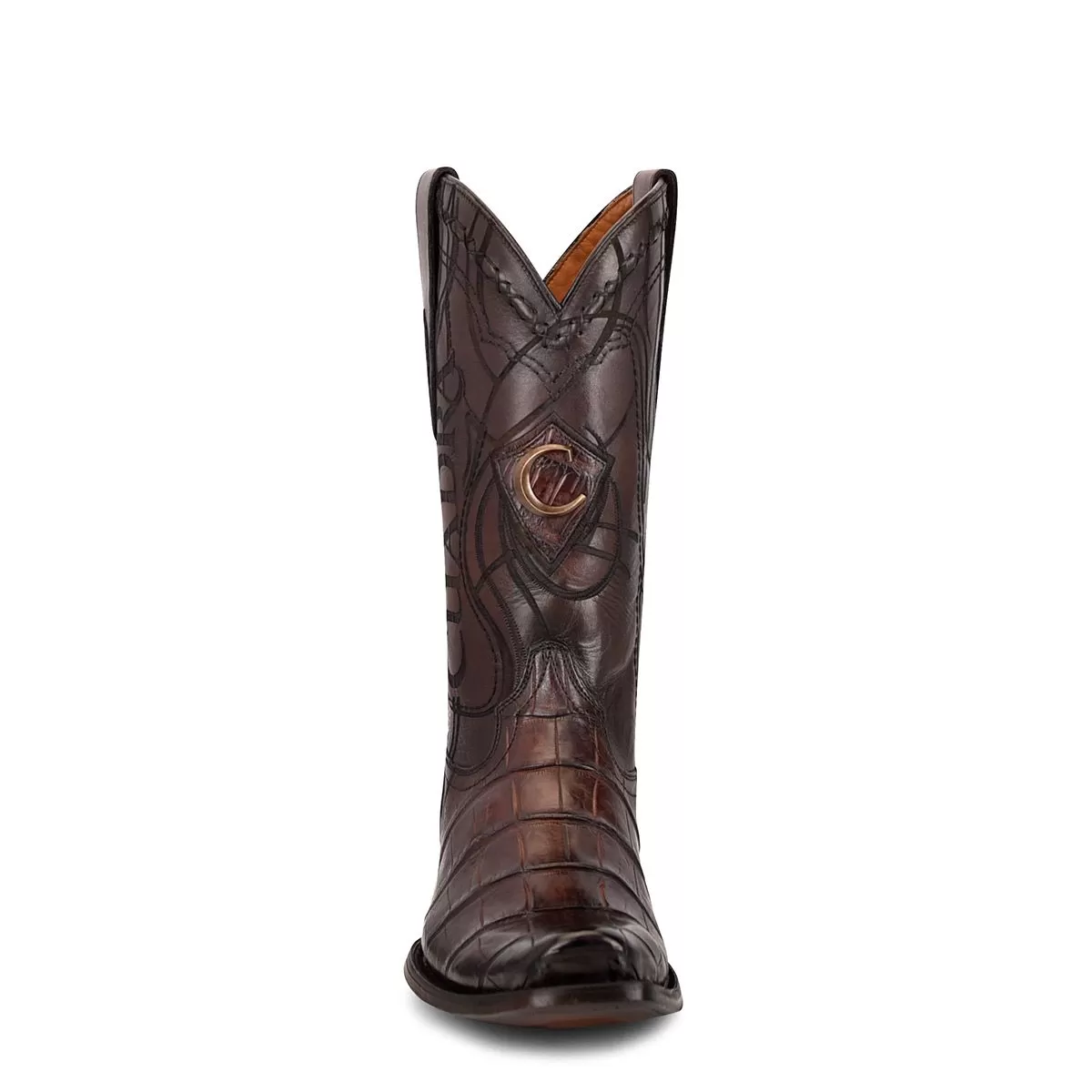 1J1NAL - Cuadra honey dress cowboy exotic alligator leather boots for men