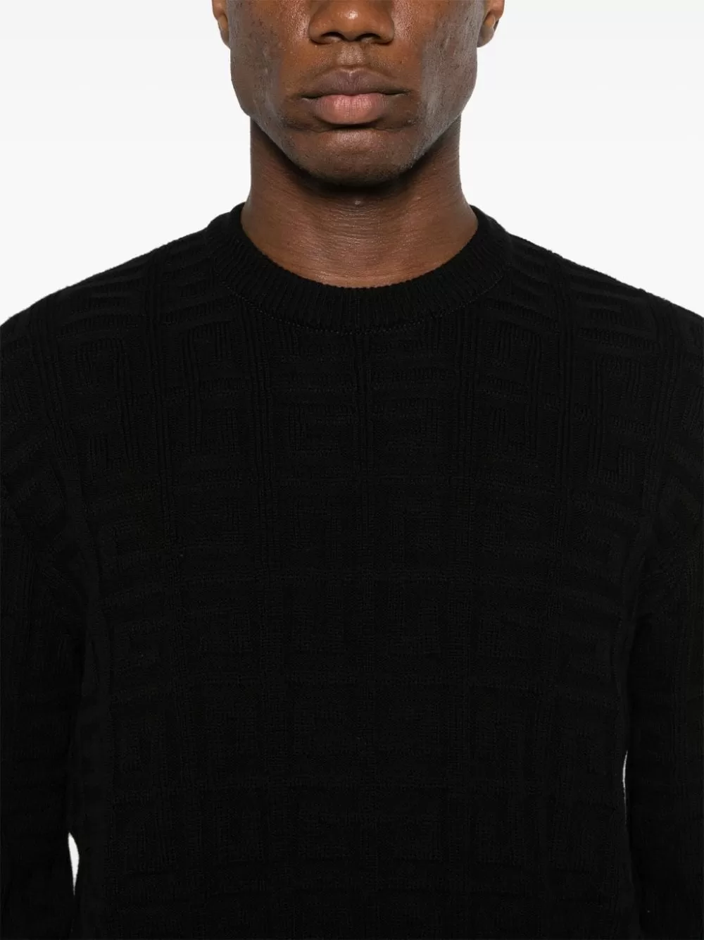 4G Jacquard Cotton Jumper