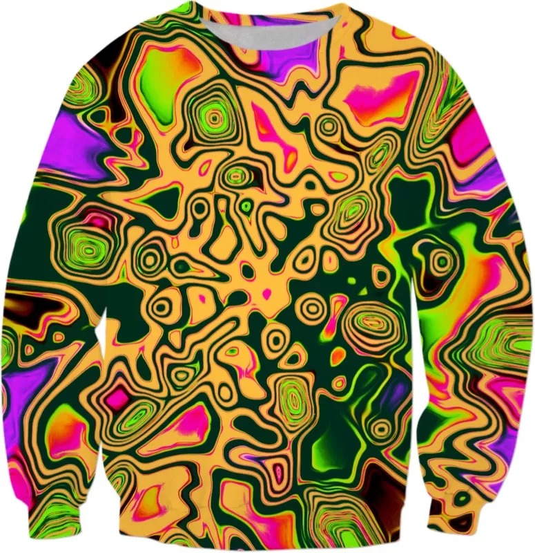 90s Color Splash Sweatshirt