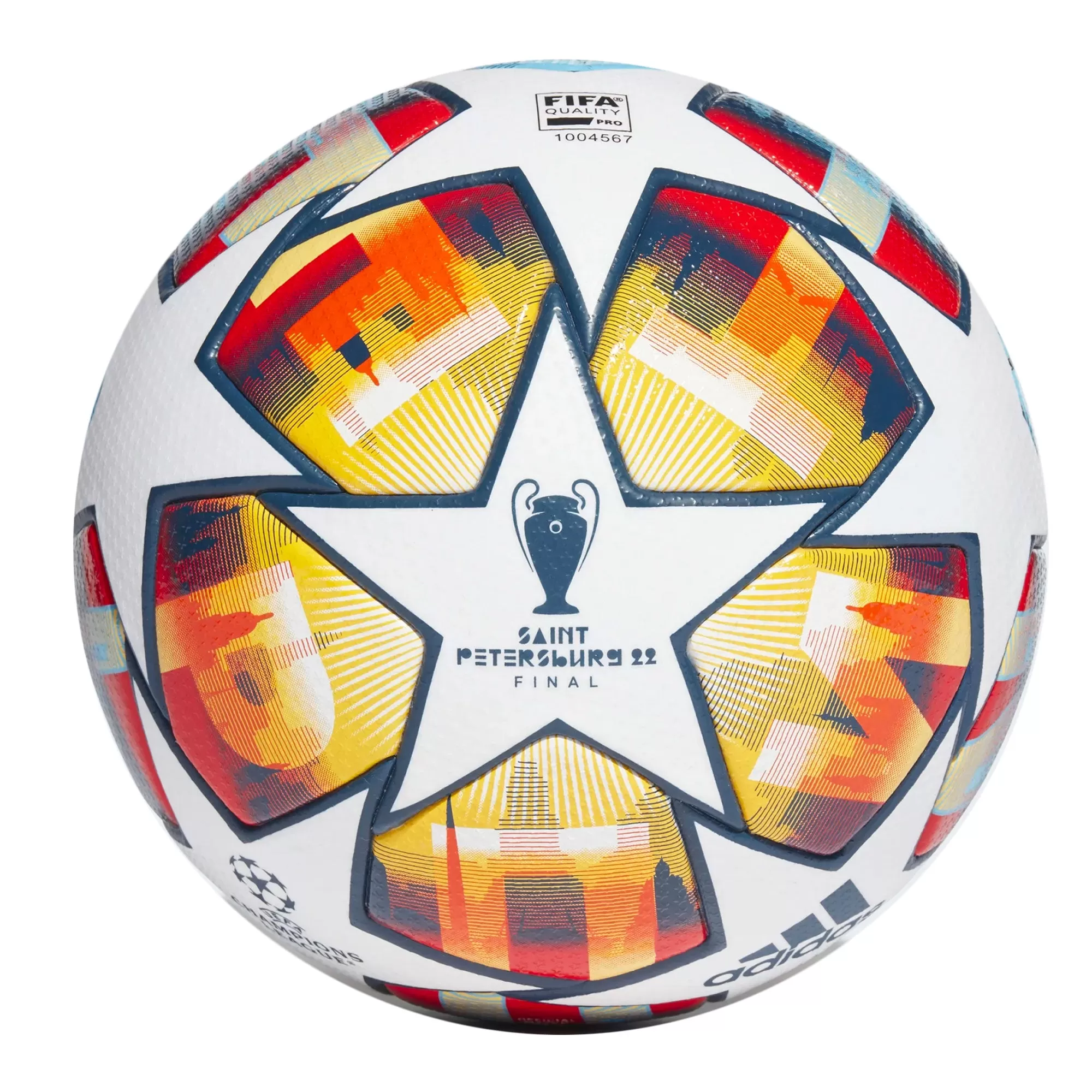 adidas Finale 22 UCL Official Match Ball Orange/White/Blue