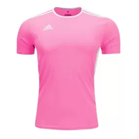 adidas Kids Entrada 18 Jersey Shock Pink/White