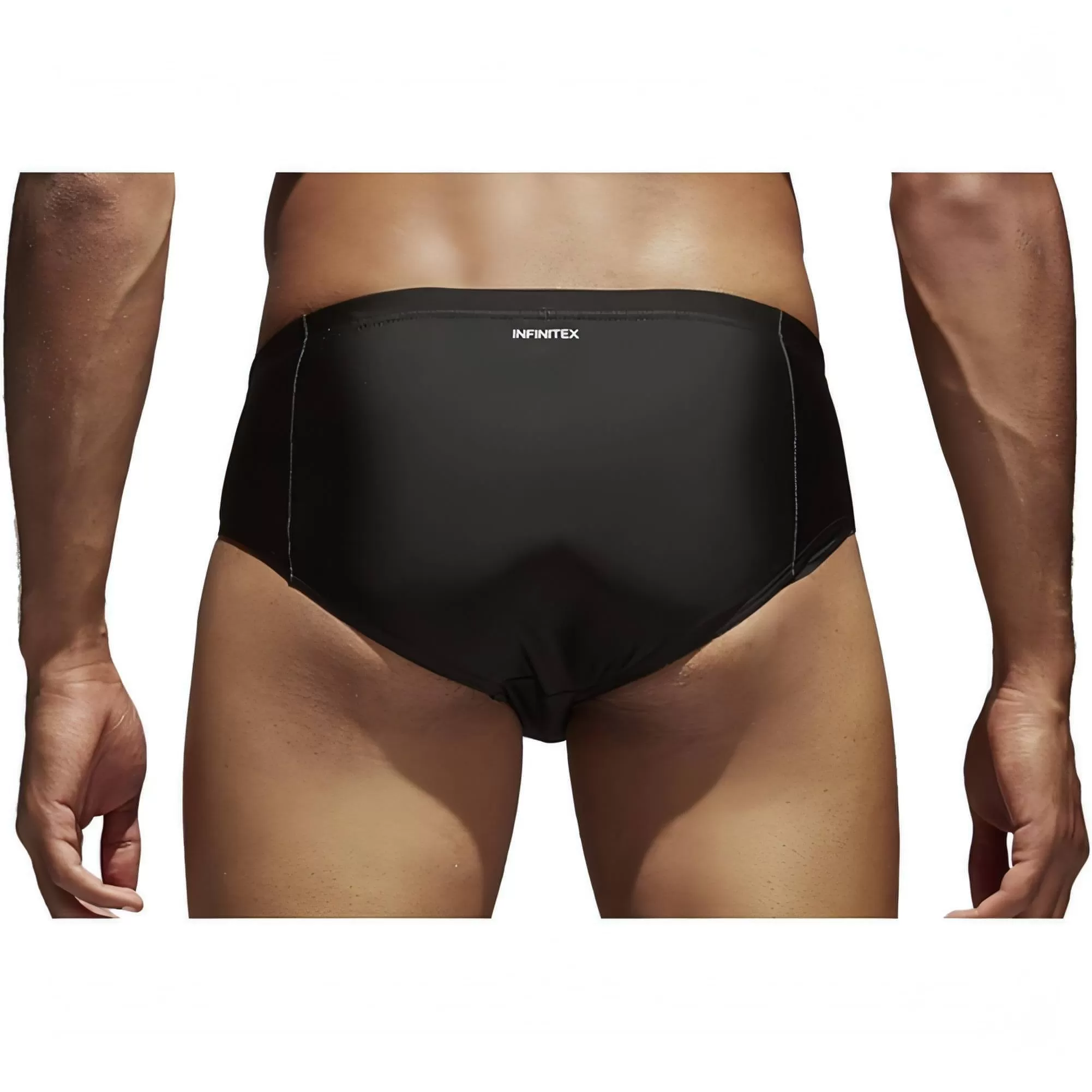 adidas Solid Boys Swim Trunks - Black