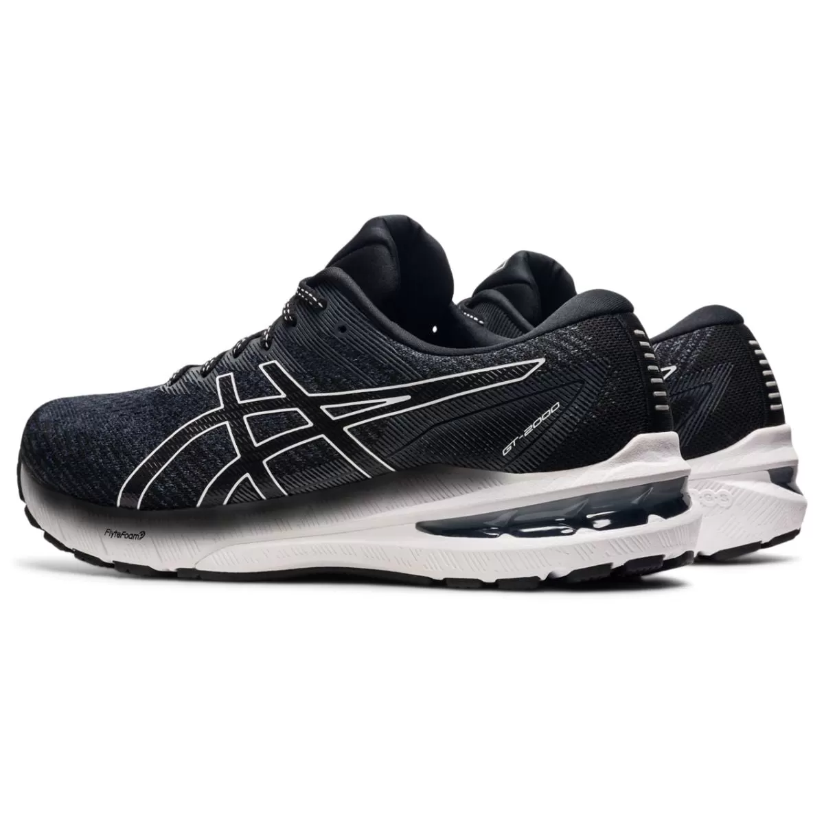 Asics GT 2000 10 Men Black White 2E   '   