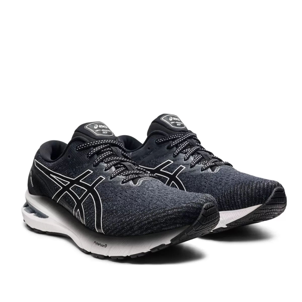 Asics GT 2000 10 Men Black White 2E   '   