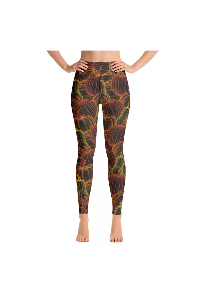 Autumn Harvest Yoga Leggings