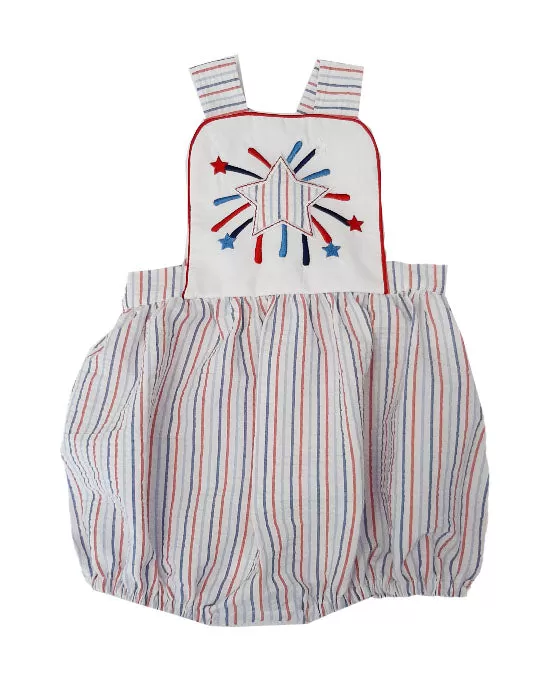 Baby Boy's "4th of July" Romper