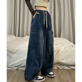 Baggy High Waist Cargo Pants