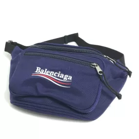 BALENCIAGA Sling bag 482389 Nylon Navy Men's Women Explorer unisex(Unisex) Used Authentic