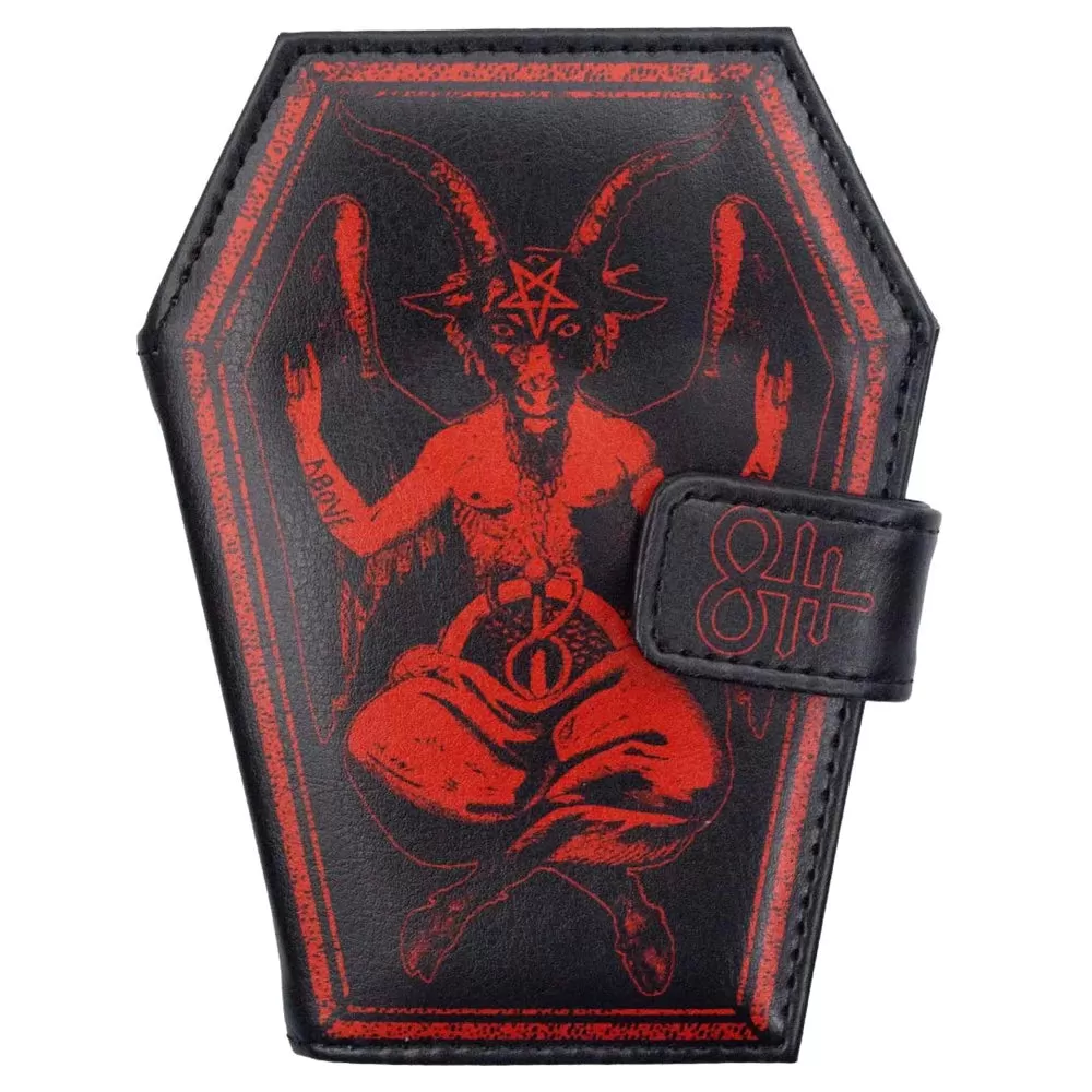 Baphomet Coffin Wallet