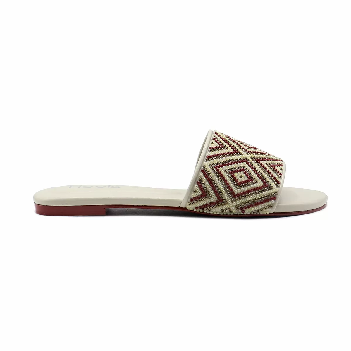 Beige Ethnic Slipper 010117