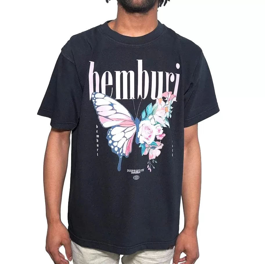 Bemburi Butterfly Effect T Shirt (Black)