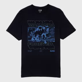 Black Panther - Wakanda Forever Panels Tee