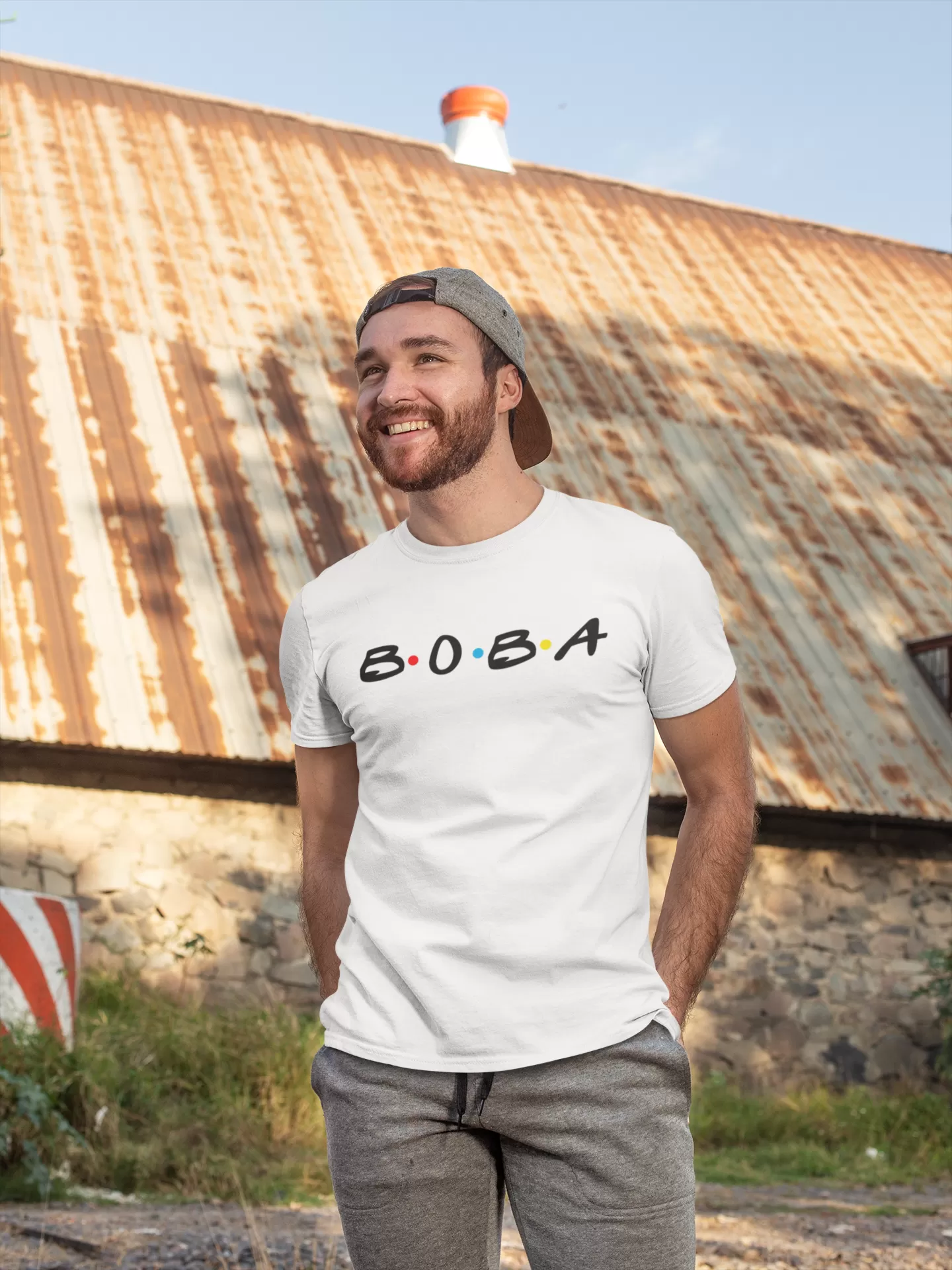 Boba Friends Shirt (Unisex) - Lychee White