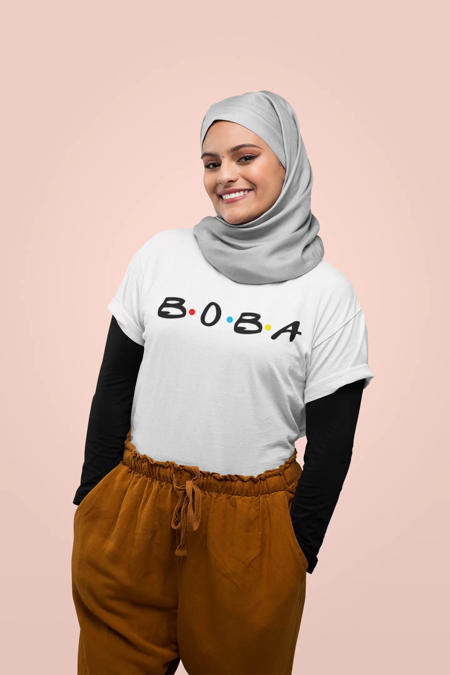 Boba Friends Shirt (Unisex) - Lychee White