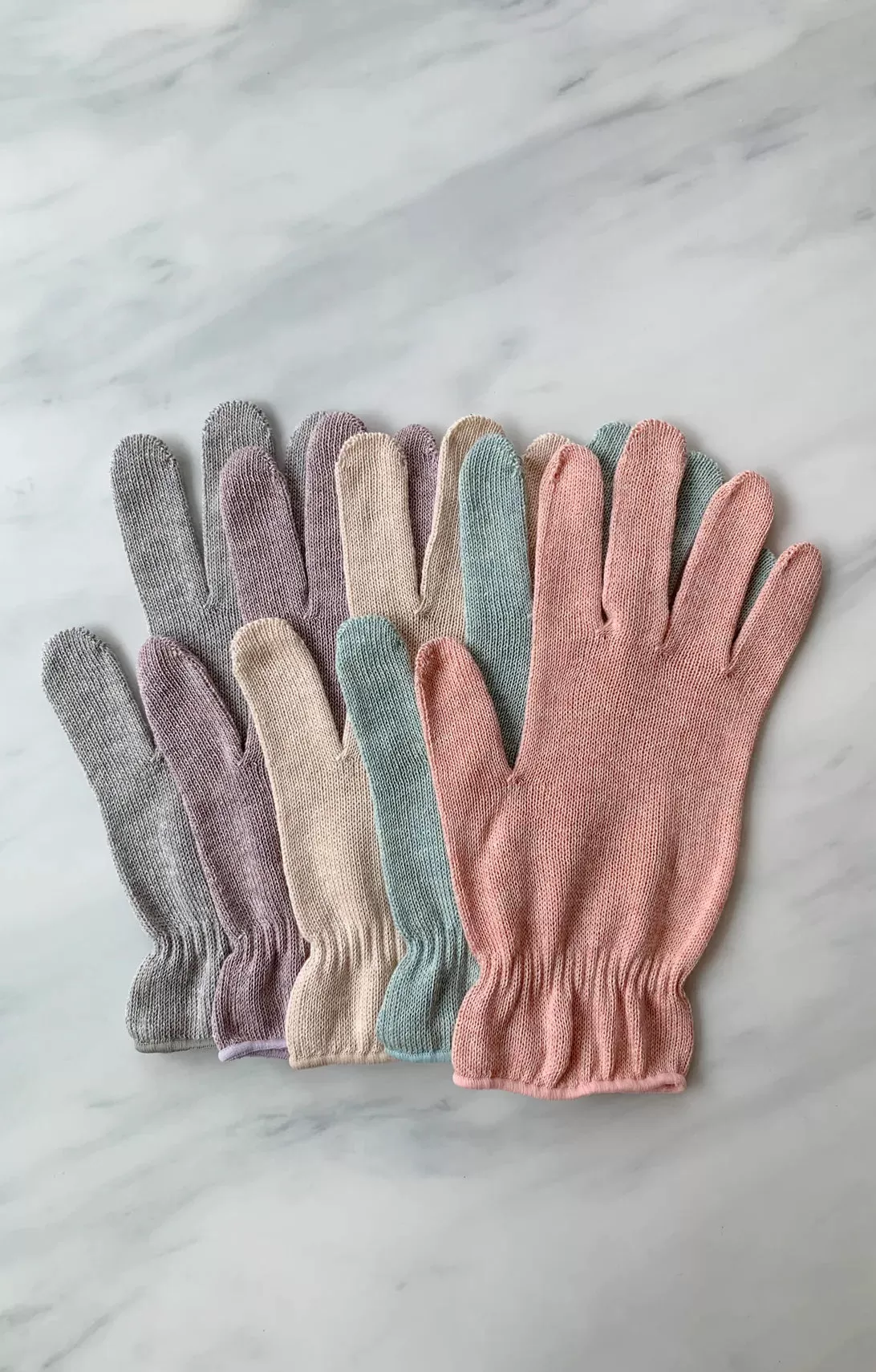 Botanical Dyed Organic Cotton Gloves