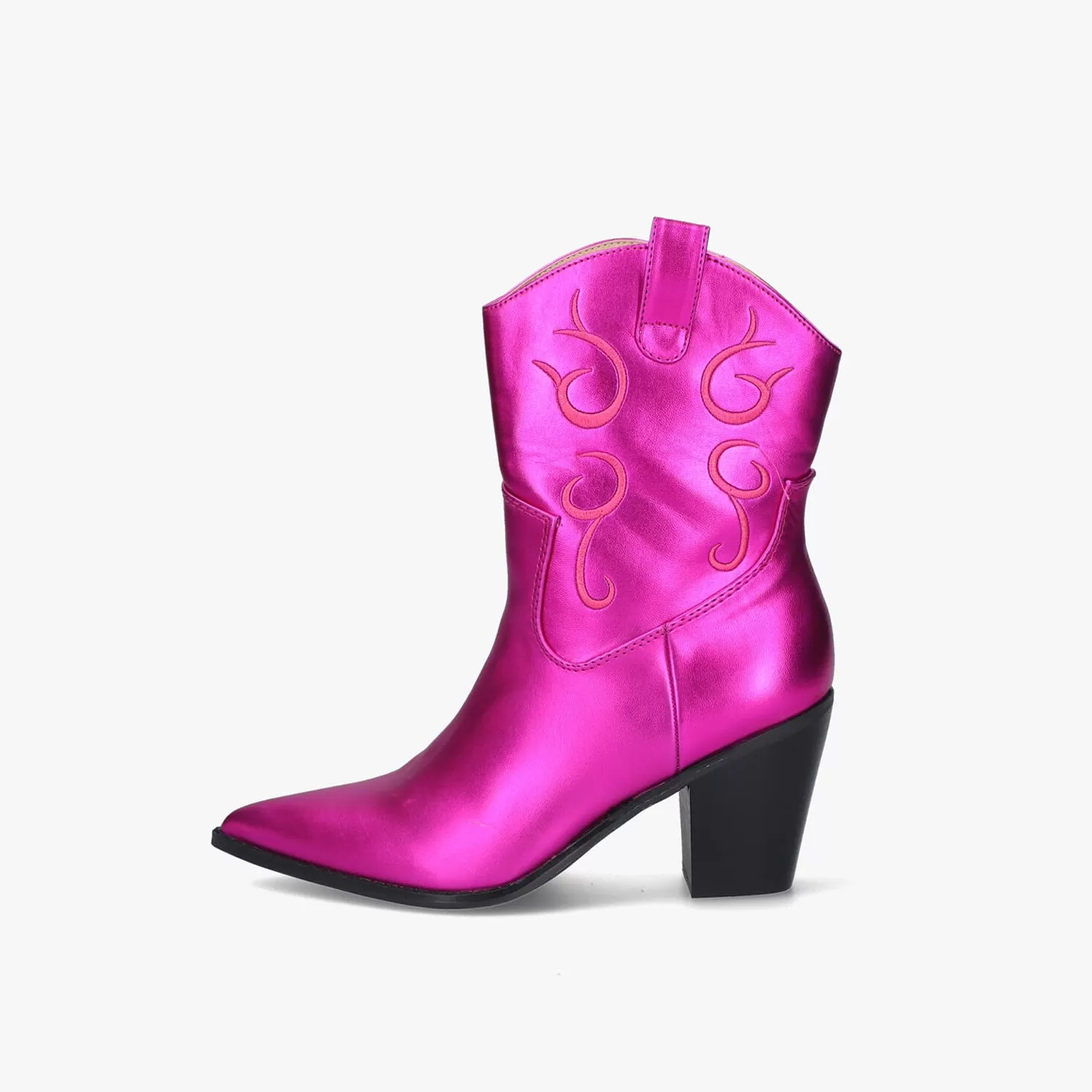 Botines Rodeo rosa