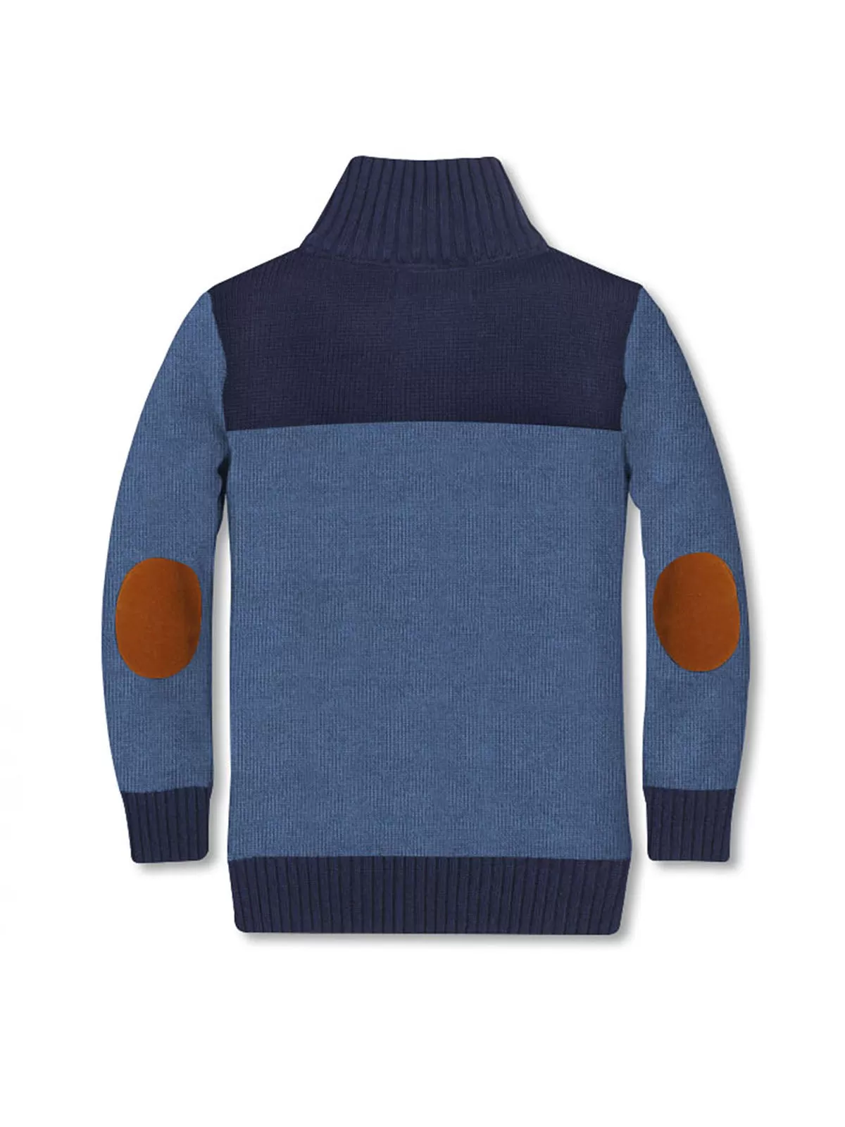 Boy's Button Collar Sweater