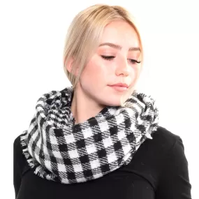 Buffalo Plaid Infinity Scarf