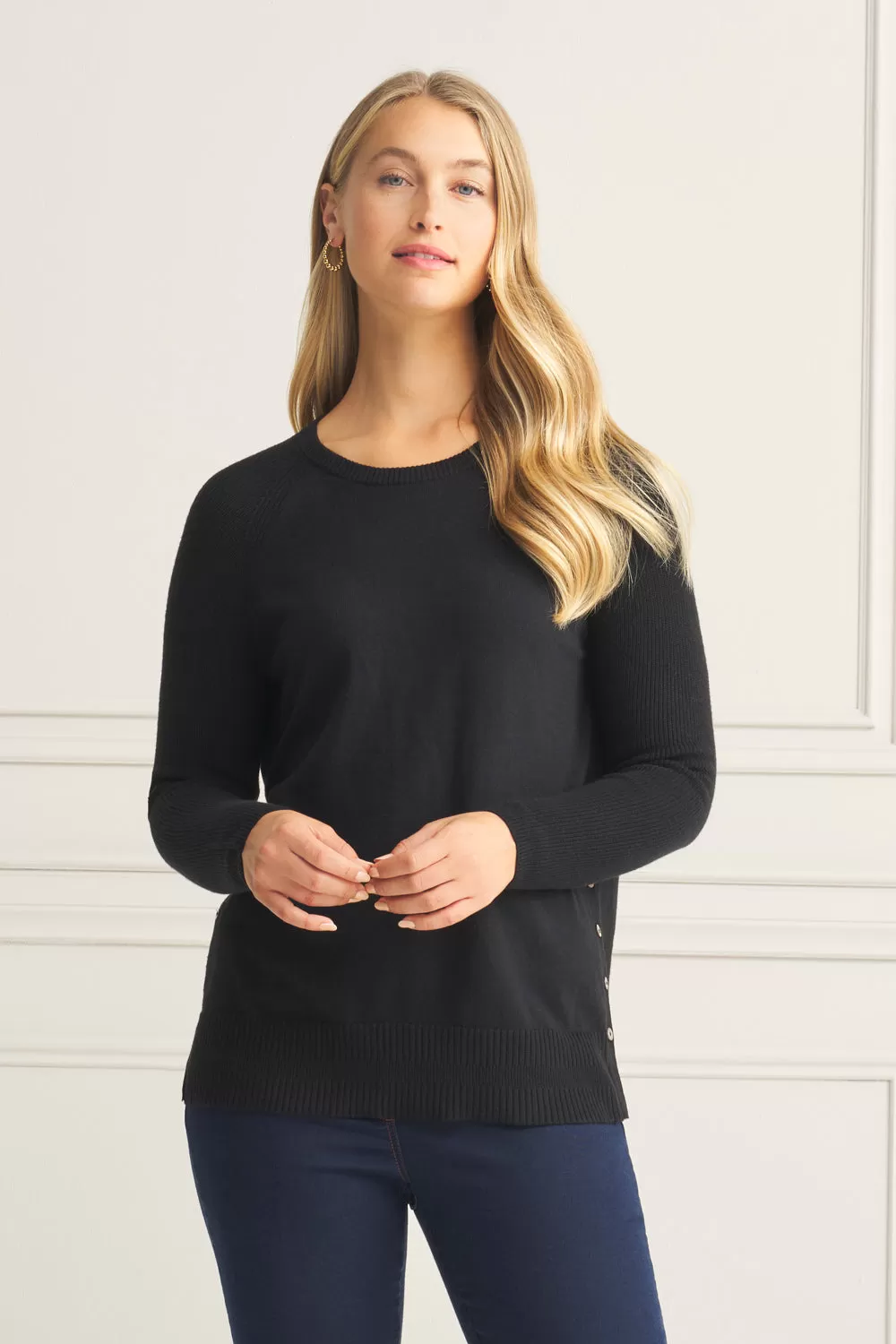 Button Side Detail Jumper