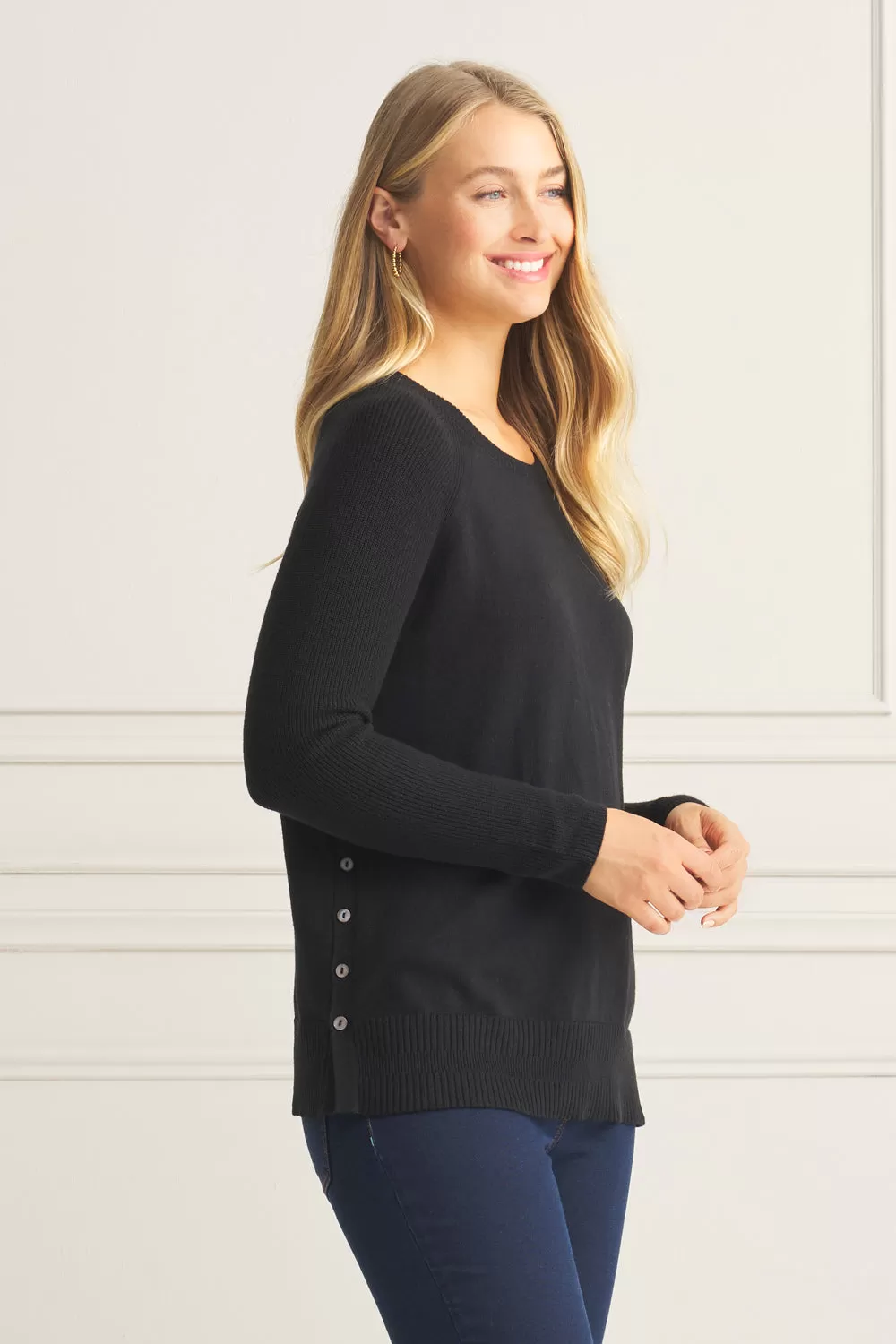 Button Side Detail Jumper