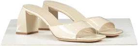 BY FAR Beige Romy Mule Sandals UK 7 EU 40 👠