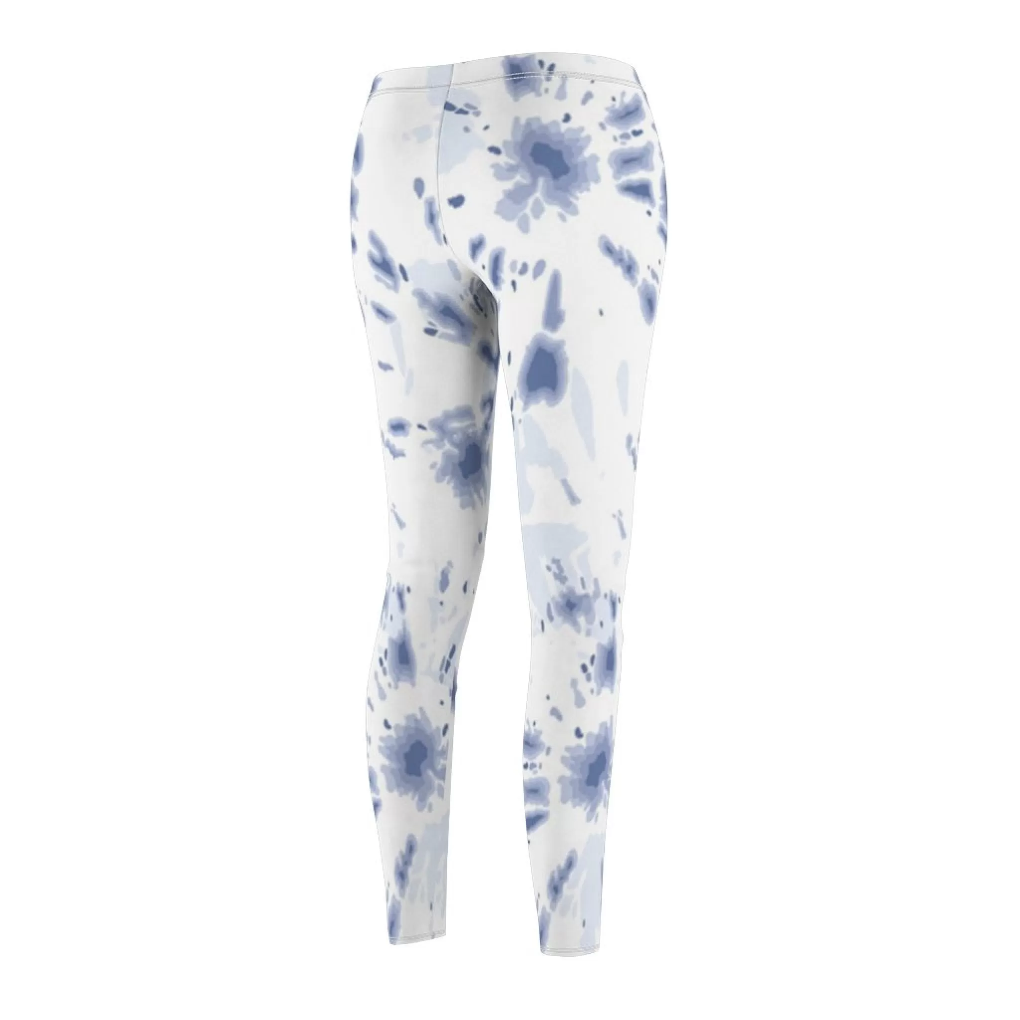 Bynelo Tie Dye Poxy Women's Casual Leggings