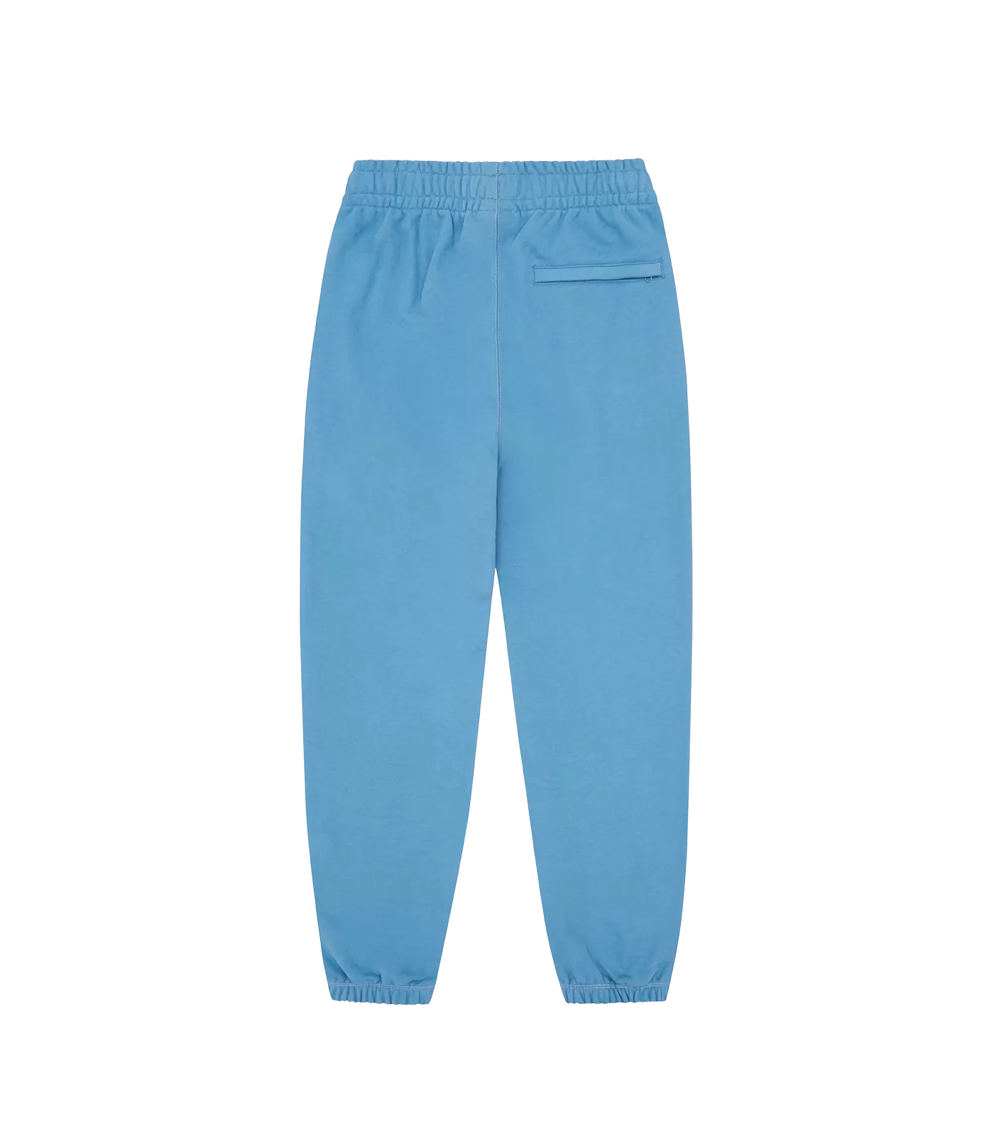 CALLIGRAPHY LOGO EMBROIDERED SWEATPANTS - BLUE