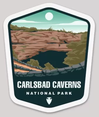 Carlsbad Caverns National Park Die Cut Sticker