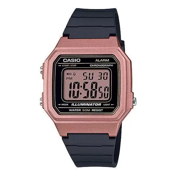 CASIO STANDARD COLLECTION MENS 50M - W-217HM-5AVDF