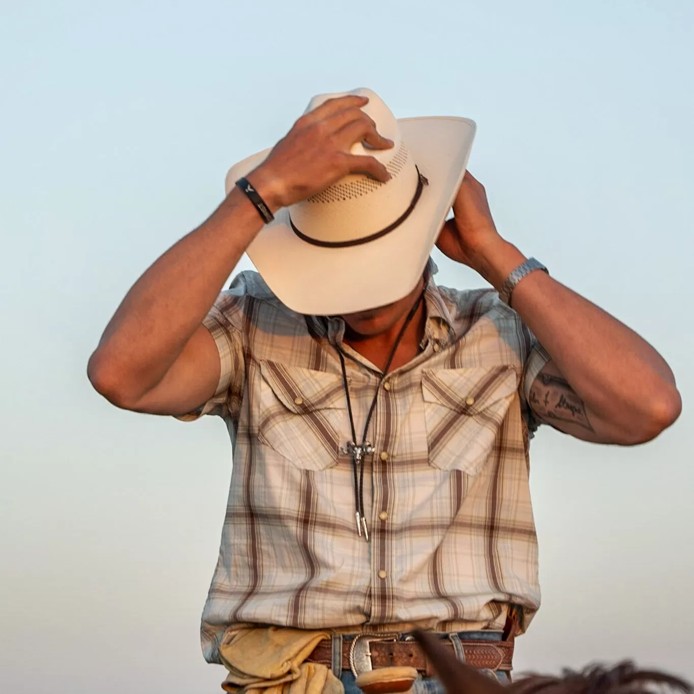 Cattleman Straw Cowboy Hat