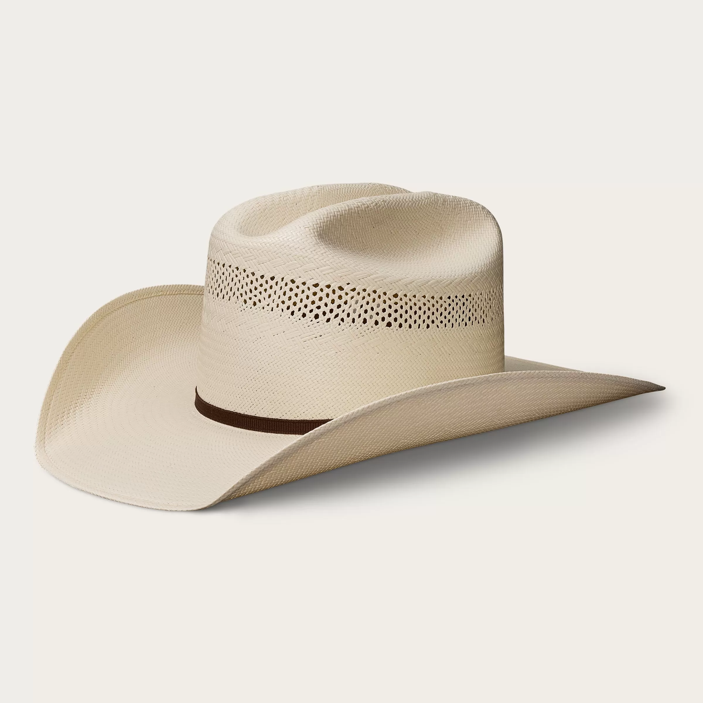 Cattleman Straw Cowboy Hat