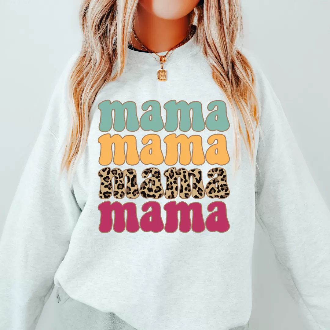 CHEETAH MAMA SWEATSHIRT