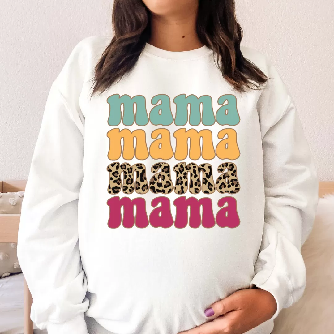 CHEETAH MAMA SWEATSHIRT