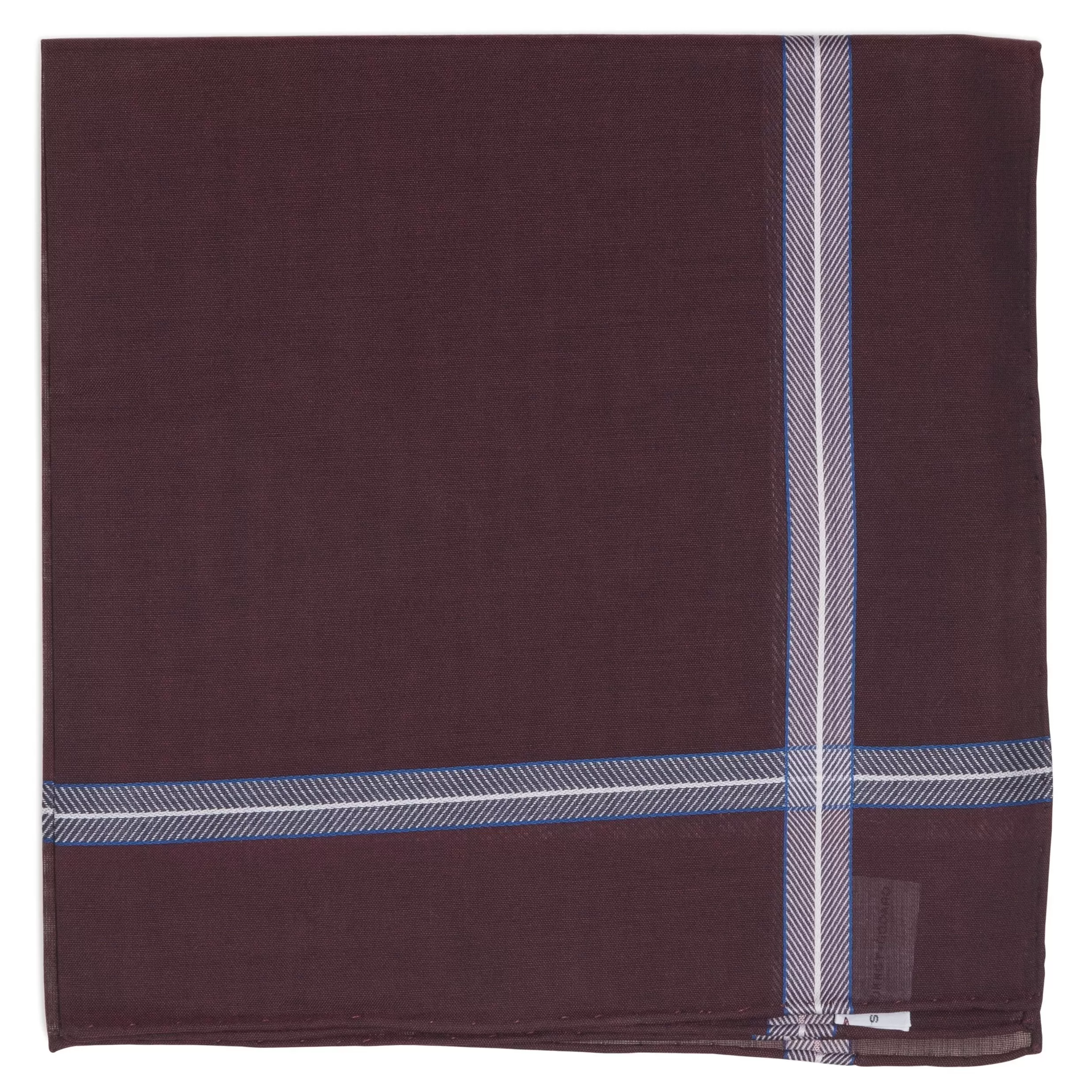 Chevron Cotton Pocket Square