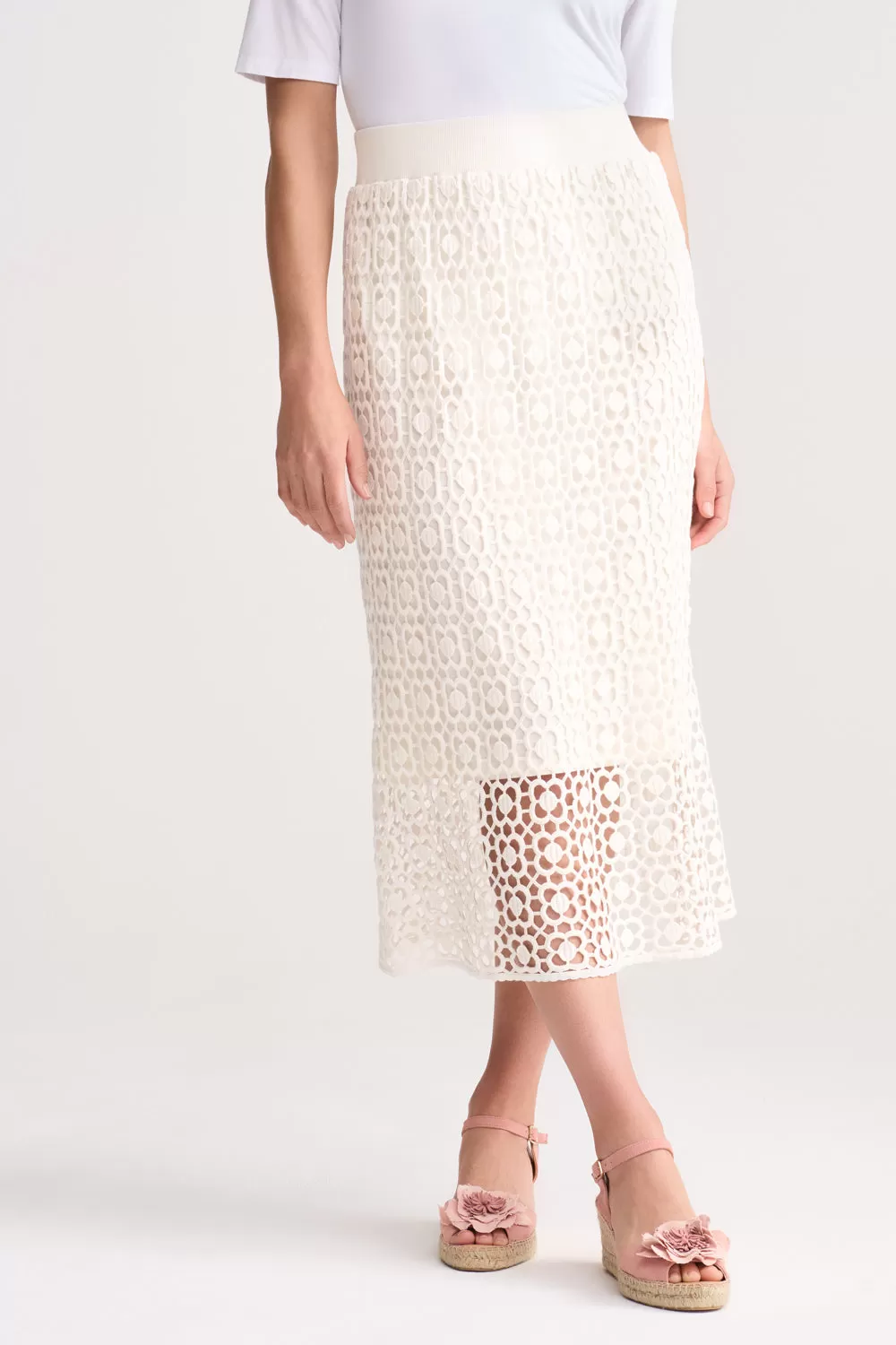 Cotton Lace Skirt