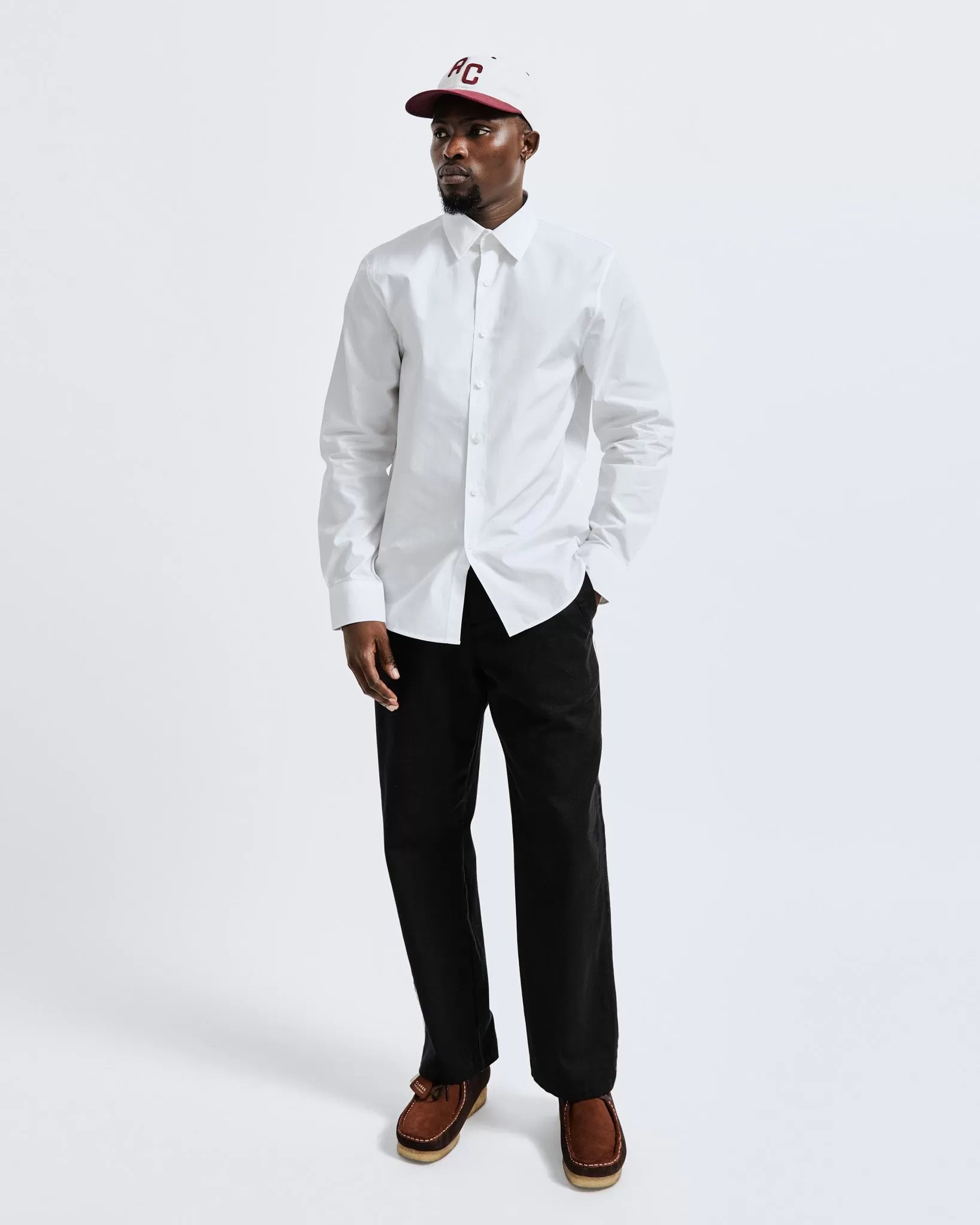 Cotton Poplin Clubhouse Shirt