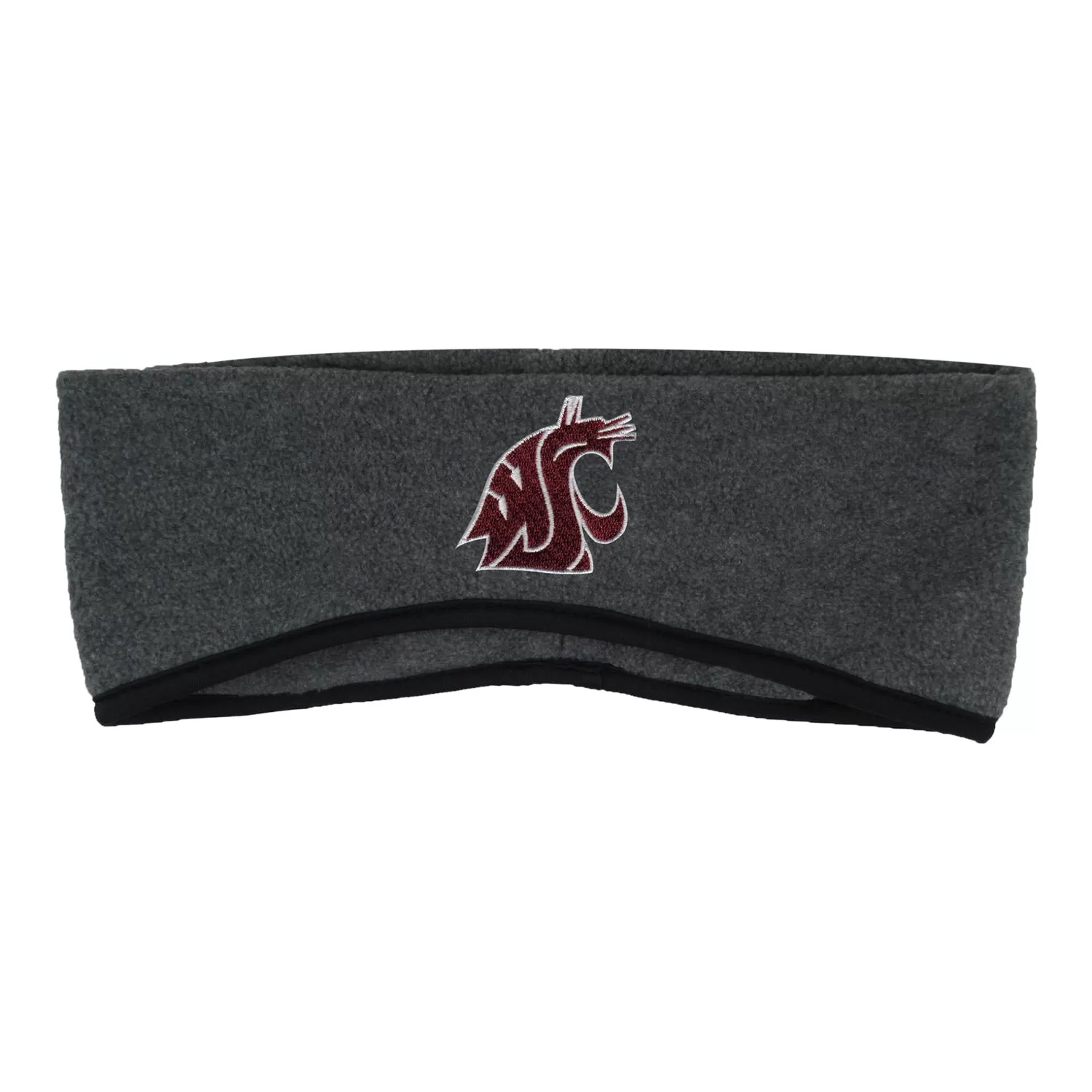 Dark Gray Fleece WSU Headband