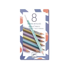 Djeco Metallic Pencils 8 Pack