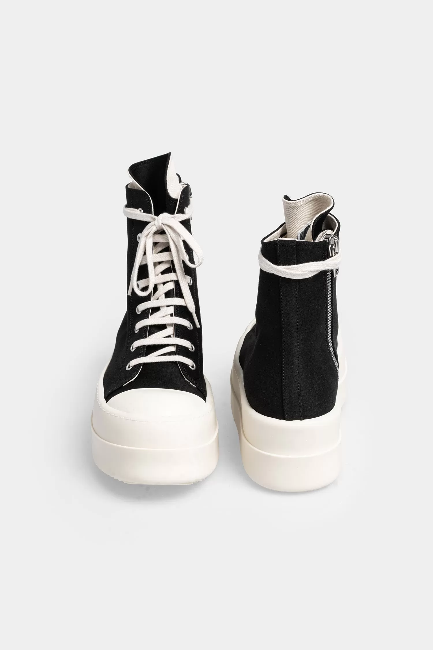 Double bumper sneakers, Black / Milk