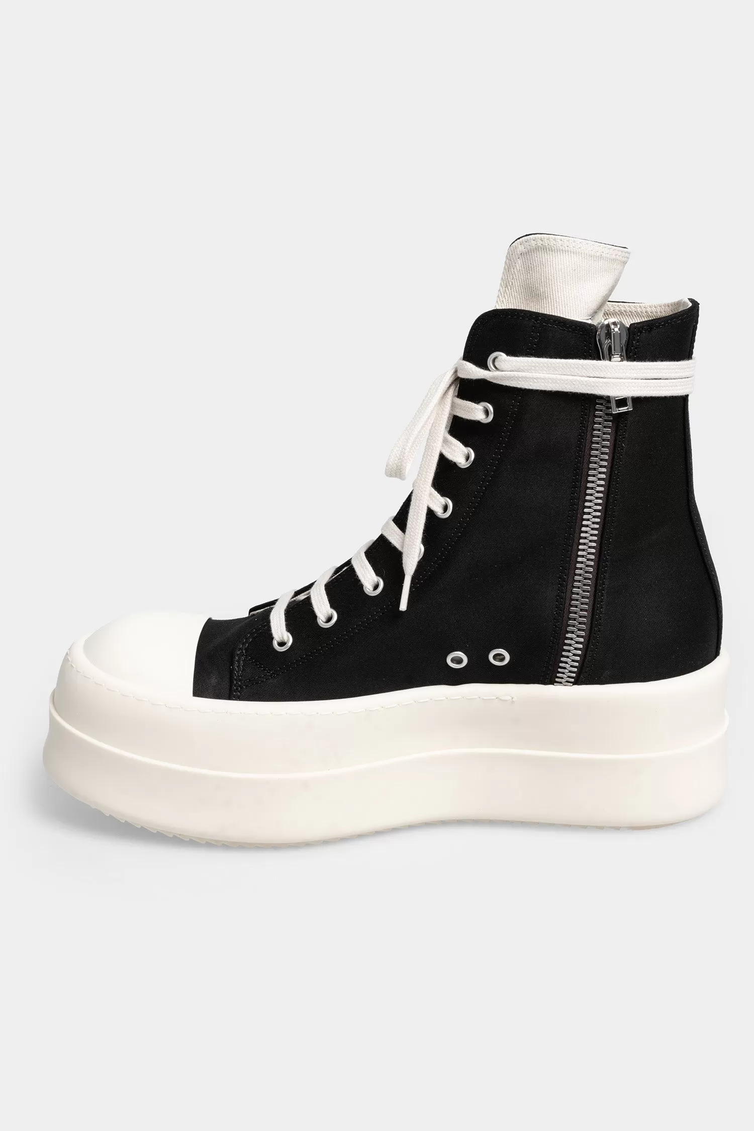 Double bumper sneakers, Black / Milk