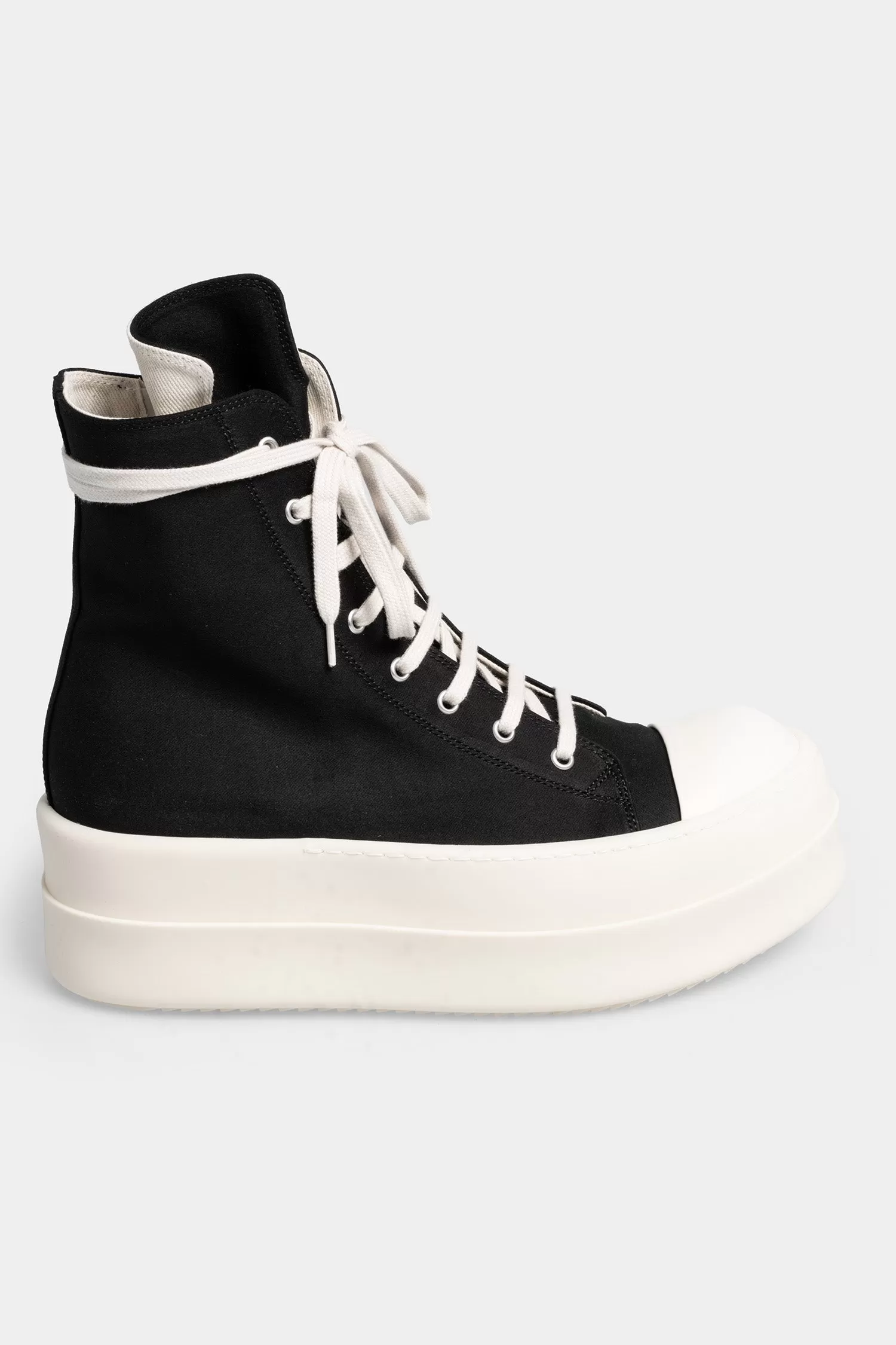 Double bumper sneakers, Black / Milk