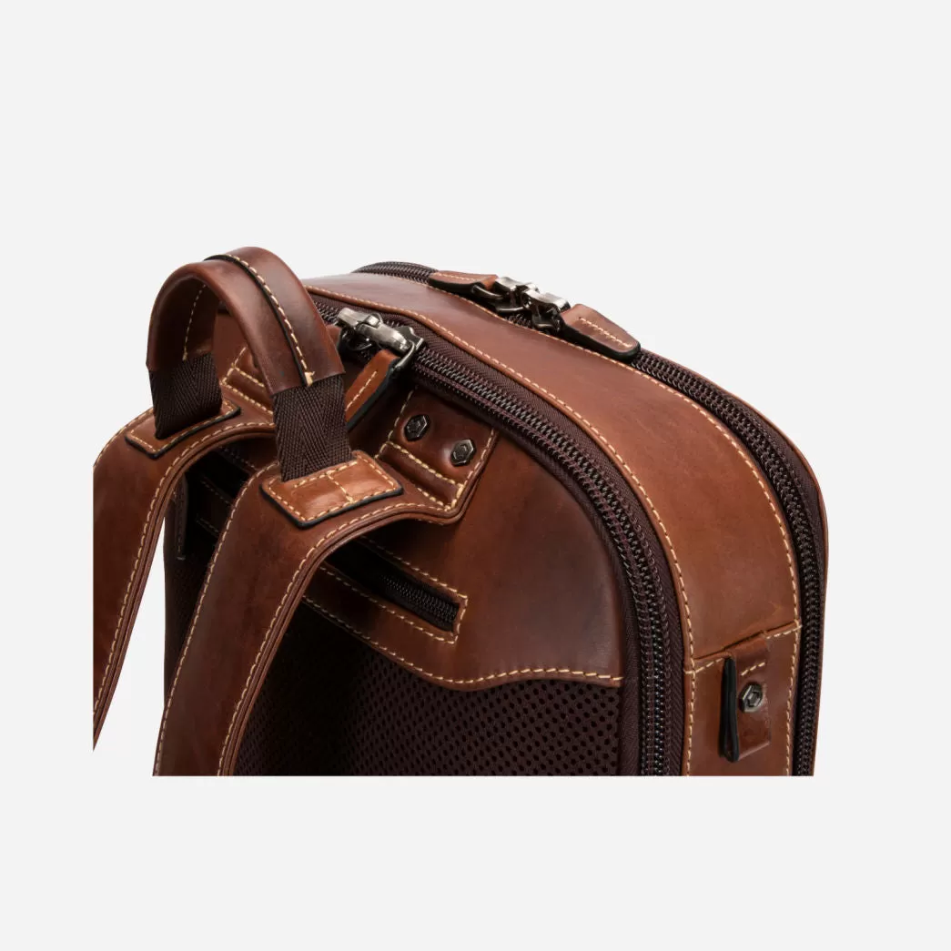 Double Compartment Backpack 41cm, Espresso