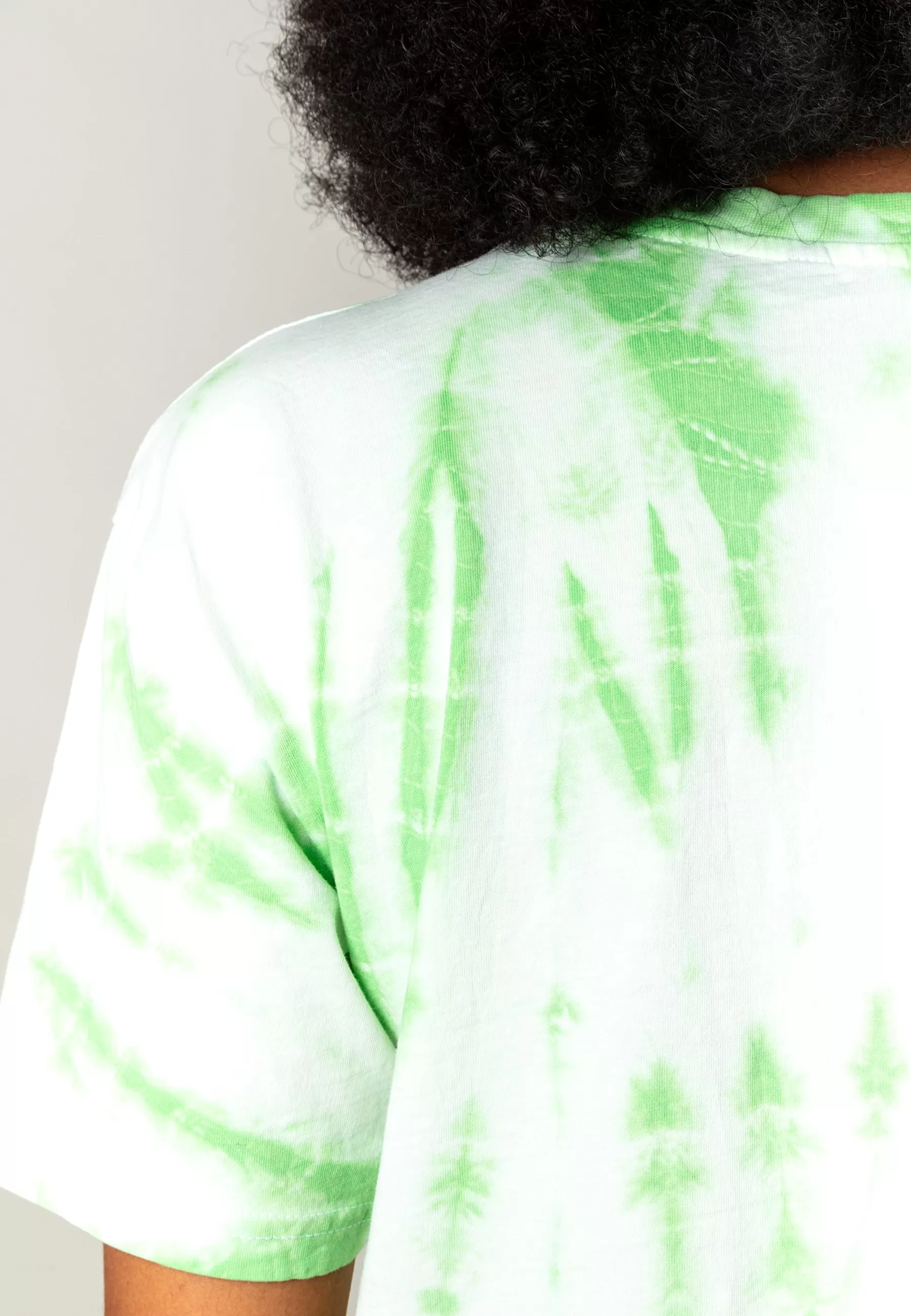 Drew Light Green Tie Dye T-shirt