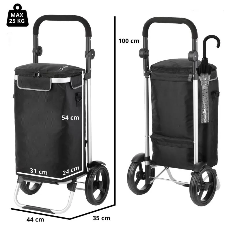 Dutch Allround Cruiser Shopping Trolley - Black