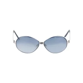 Fendi Oval Gradient Aviator Sunglasses - '10s