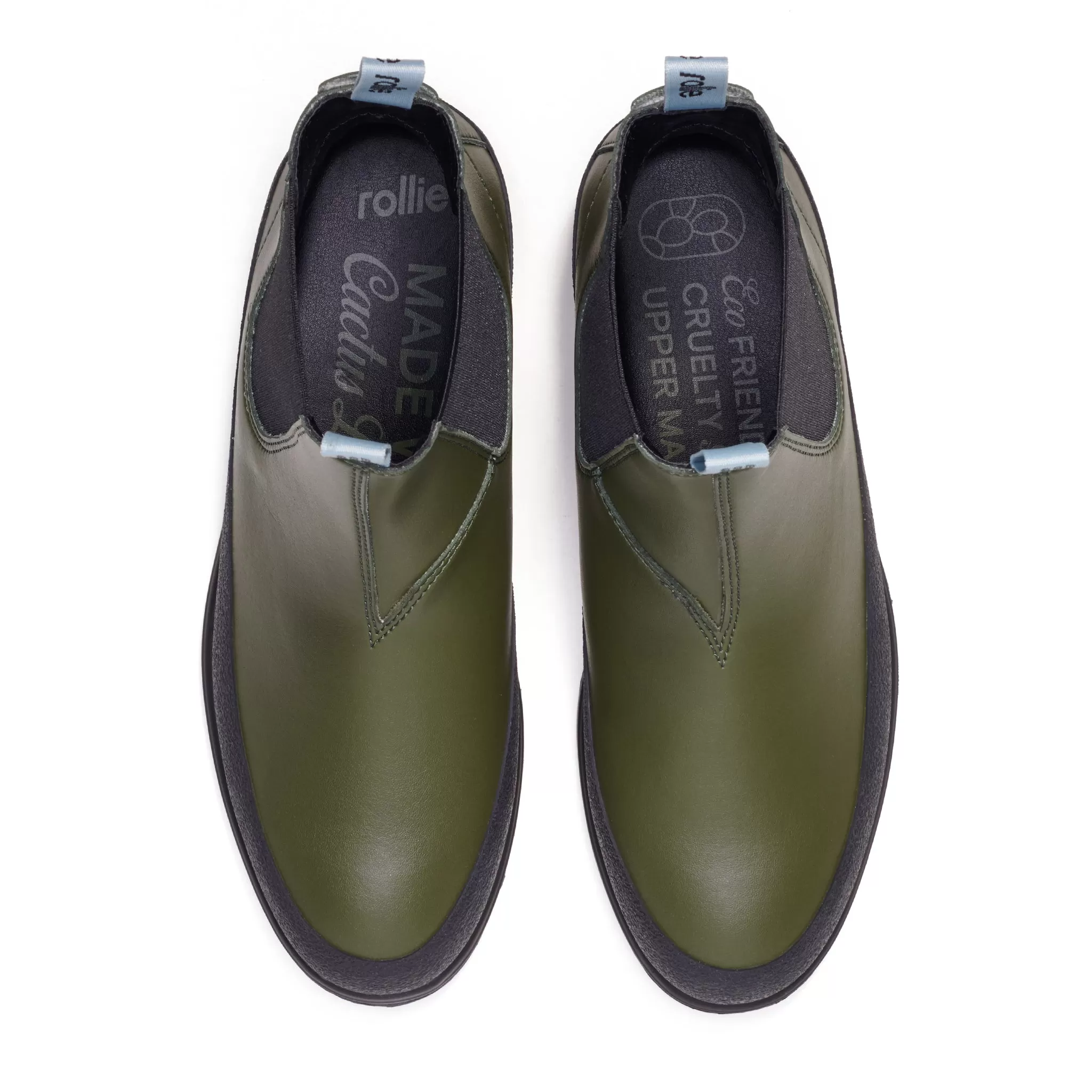 Fields Chelsea Cactus Leather Green