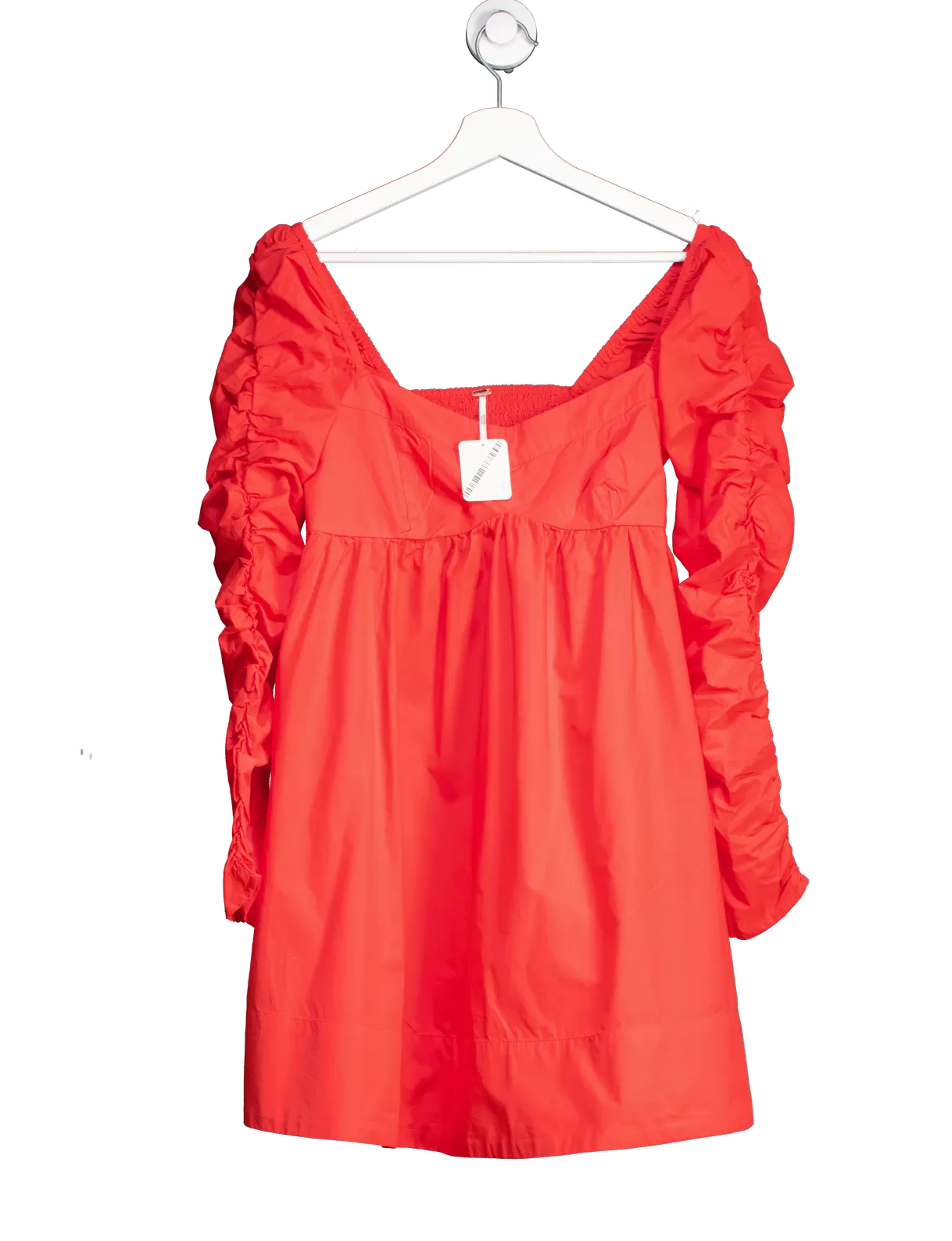 Free People Red Lindsay Rose Babydoll Dress UK S