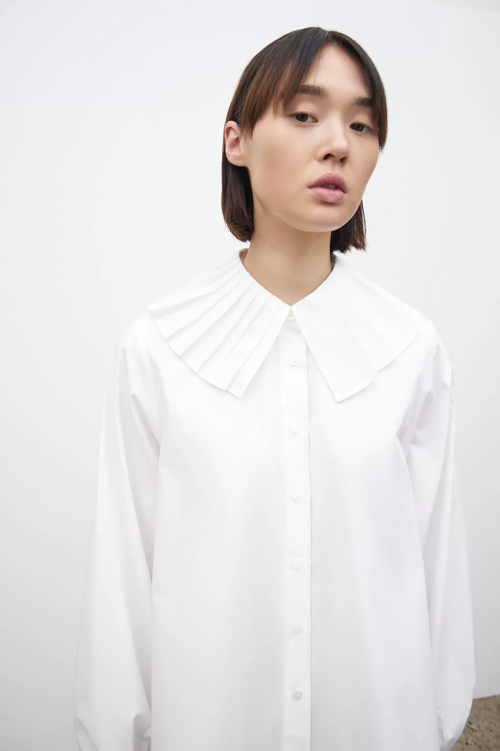 Geo Cotton Poplin Shirt