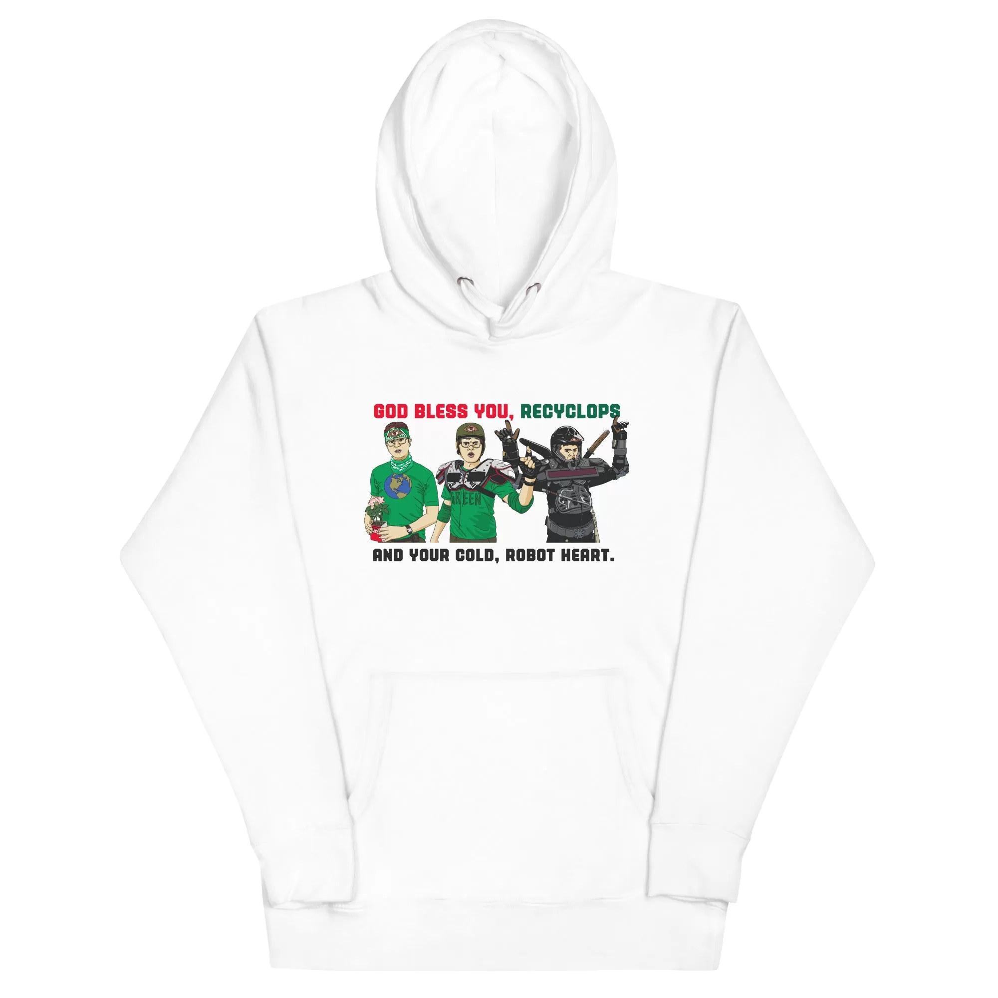 God Bless You Recyclops Unisex Hoodie