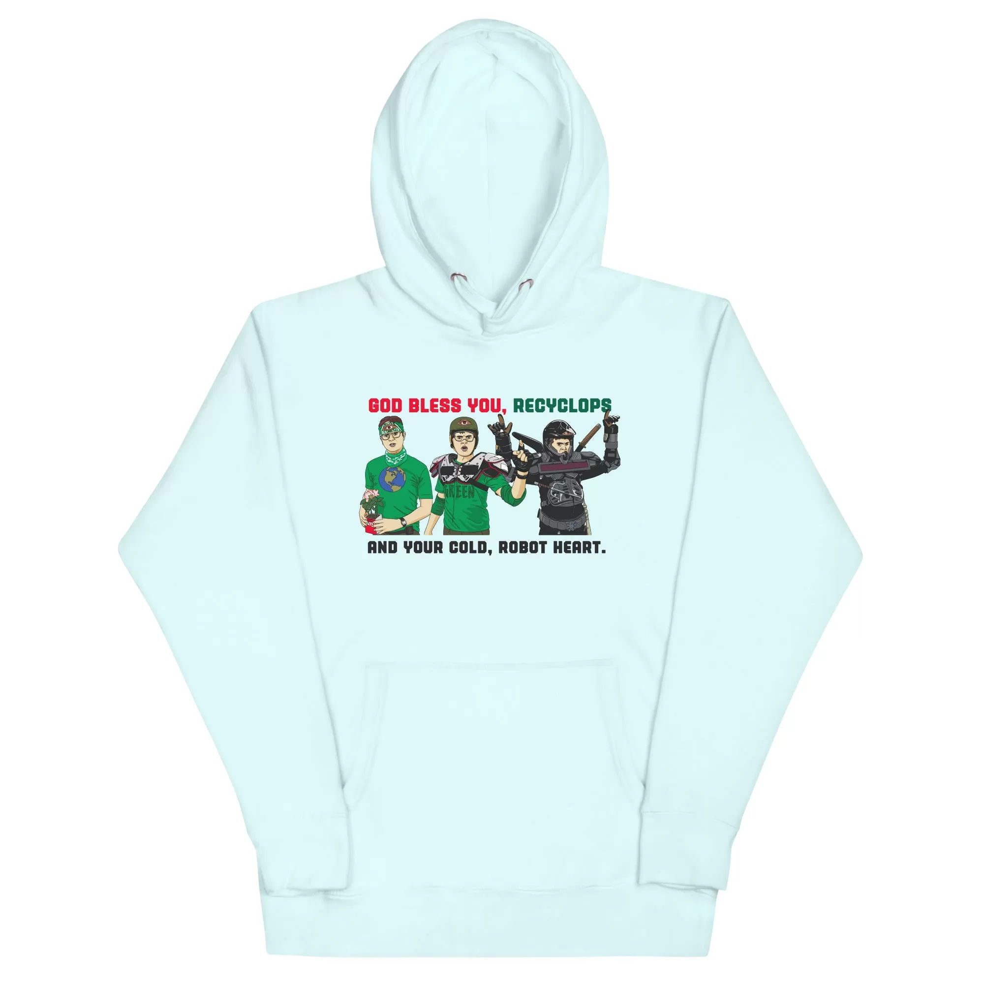 God Bless You Recyclops Unisex Hoodie